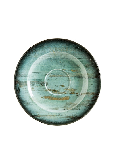 Madera Mint Rita 6 Adet 16 Cm Çay Fincan Tabağı Yeşil