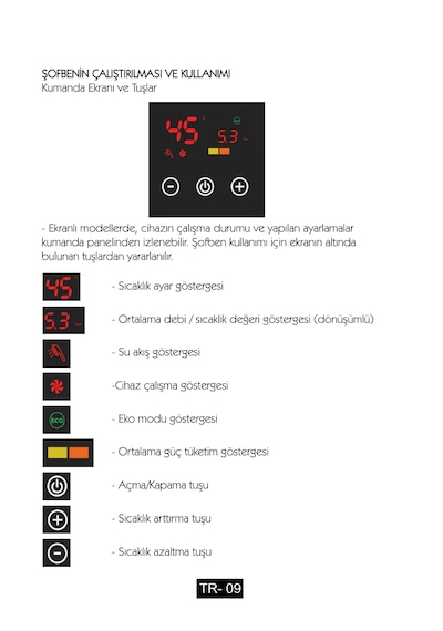 Sem Rapid 9000 W Merkezi Sistem ve Güneş Su Isıtma Sistemine Uyumlu Sofben