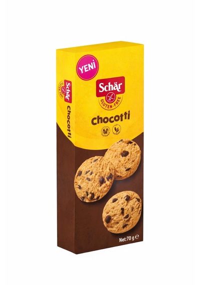 Chocotti Damla Çikolatalı Glutensiz Kurabiye 70 Gr 24 Lü Paket