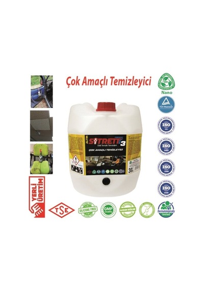Sitrett Mx Strmx-3a-30 Altın Konsantre 30 Kg Genel Amaçlı Kullanım Yüzey Temizleme Maddesi Tekli