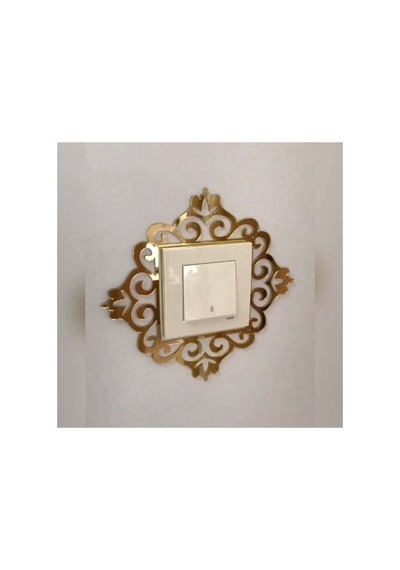 Gold Standart Priz Çerçevesi Tekli Gold Prizlik