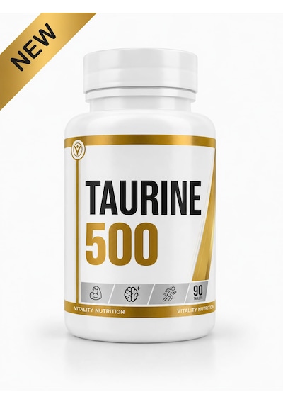 Vitality Nutrition Taurine 500 Mg 90 Tablet