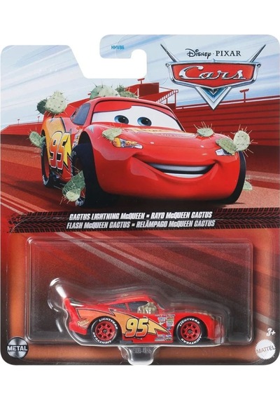 Cars Tekli Karakter Araçlar - Cactus Lightning Mcqueen