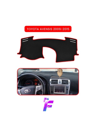 Toyota Avensis 2009-2015 Araca Özel Torpido Örtüsü Ön Göğüs Kılıfı Tam Koruma B15 Torpido Halısı