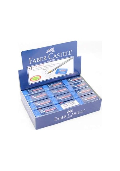 Faber-castell Sınav Silgisi Dust-free Mavi 24 Lü Paket