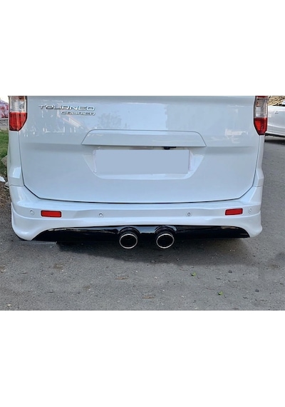 Ford Tourneo Courier R32 Arka Ek Plastik Siyah Difüzör Arka-bodykit-ek-karlık