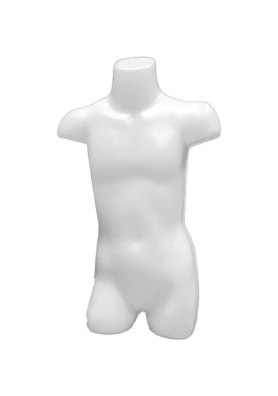 Plastik Çocuk Tors Manken Paçalı
