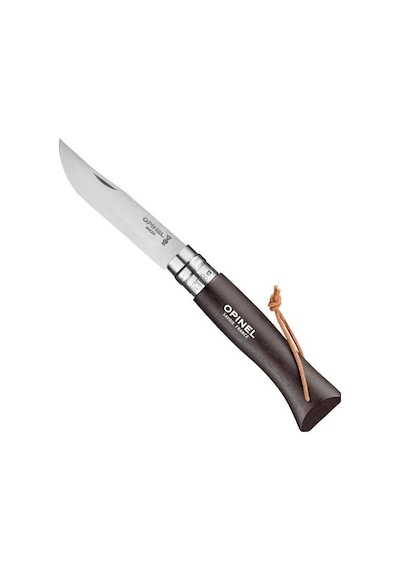 Opinel İnox Trekking 8 No Paslanmaz Çelik Kamp Çakı (Kahvrengi) Kahverengi