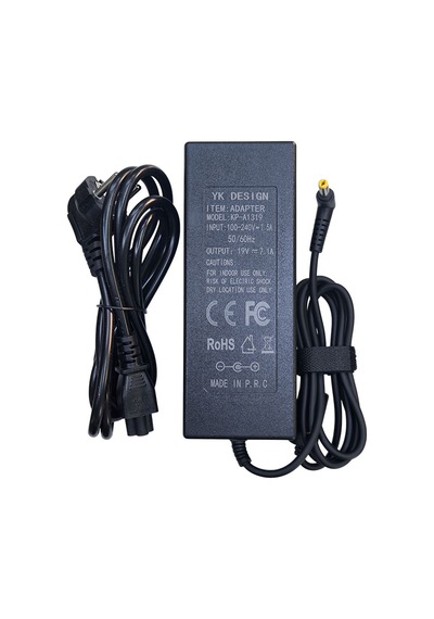 19v 7.1a Muadil Acer Uyumlu Notebook Adaptörü 5.5mm 1.7mm Uçlu Adaptör