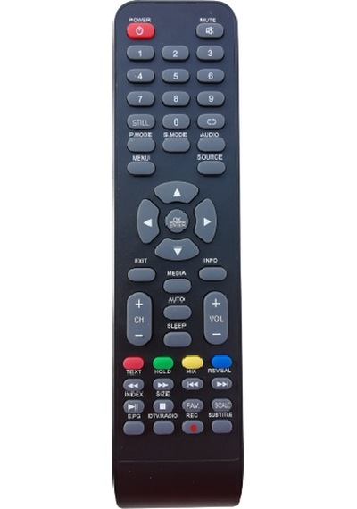 Zeyd Nordmende Uydu Alıcılı Led Televizyon Kumandası