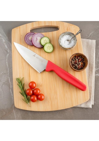 Aryıldız Daily Mini Şef Bıçağı Kırmızı 23 Cm