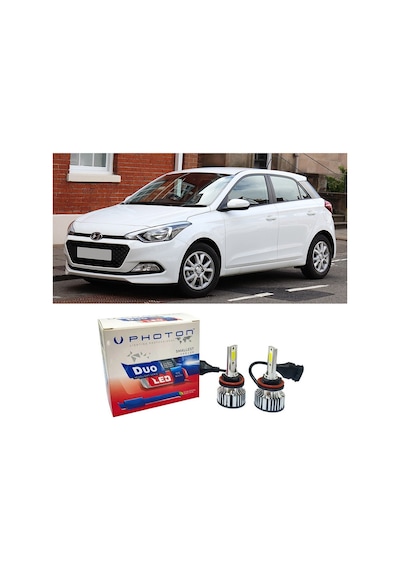 Hyundai İ20 Uzun Far Ampulü H7 Duo Yeni Seri Beyaz 2015-2020