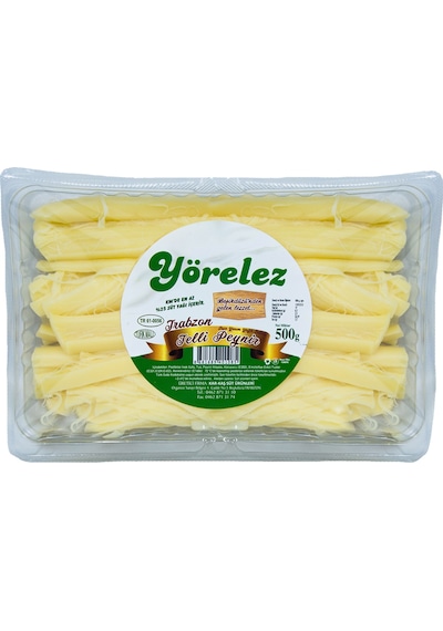 Yörelez Trabzon Telli Peynir Kase (500g)
