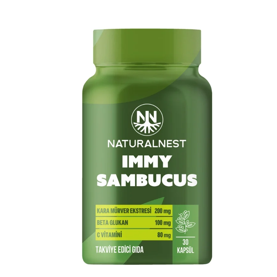Naturalnest Immy Sambucus 30 Kapsül