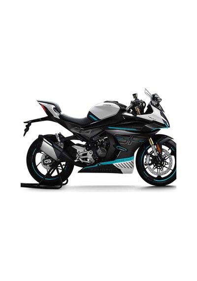 Cf Moto 450 Sr Sol Grenaj  Sticker Turkuaz  -
