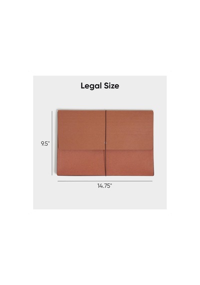 Redrope Genişleyen Dosya Cüzdanı, Genişleyen Dosya Düzenleyici, Belgeler İçin Akordeon Klasörü, Flap/kordon Kapatma, 5-1/4 "genişletme, Yırtılmaya Dayanıklı, Yasal Boyut, Kutu Başına 10 71111