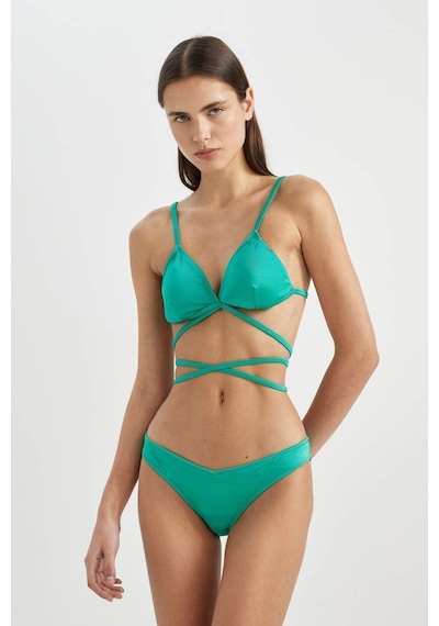 Defacto Fall in Love Regular Fit Bikini Alt W8732AZ23SMGN232 Yeşil
