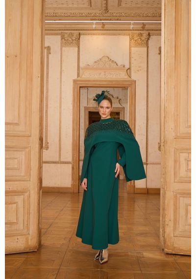Senna Elına Dress Zümrüt Zümrüt