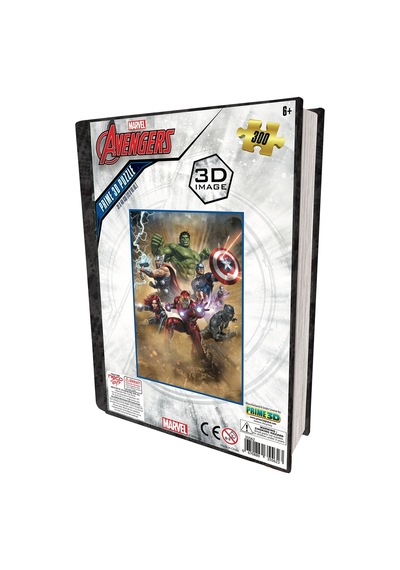 Prime 3d - Avengers 300 Parça Puzzle 35562 - Metal Kutu