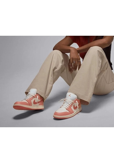 Nike Air Jordan 1 Low Kadın Sneaker Ayakkabı-sportxoutlet Pembe