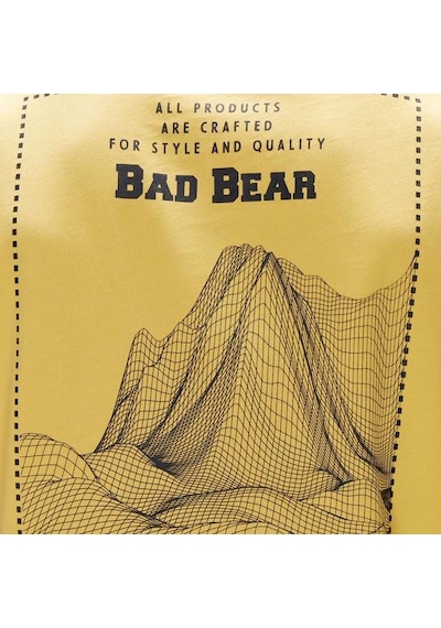 Bad Bear Eddy Erkek Kahverengi Tişört