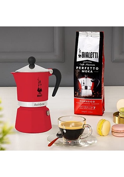 Cup Ocak Üstü Espresso Pişirici - 60ml - Sarı Renk - Alüminyum Gövde - Patentli Güvenlik Valfi - Tüm Ocak Türle