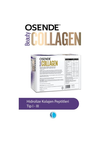 Osende Beauty Collagen 40 ML x 30 Günlük Tüp
