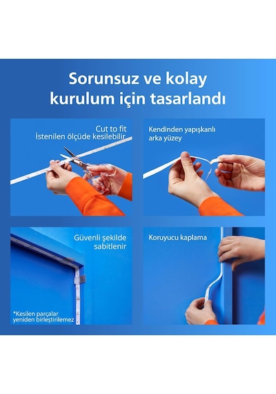 Smart Lighting Rgbıc Led Şerit 10 M Type-c - Google Home, Alexa, Homekit Ve Matter Uyumlu Çok Renkli