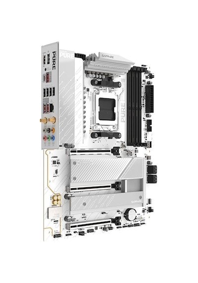 Sapphıre Pure B850a Wıfı 7 Amd B850 Soket Am5 Ddr5 8000+mt/s Oc Wıfı 7 Atx Anakart-52123-11-40g