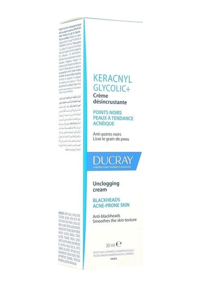 Ducray Keracnyl Glycolic+ Cream 30 ML