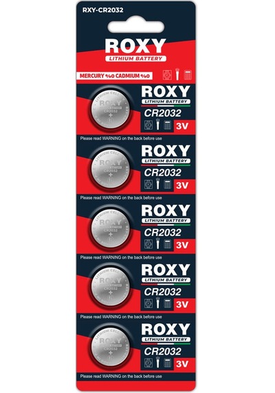 Roxy Cr2032 3v Lityum Bios Baskül Terazi Pili 5 Li Kartela 5 Adet