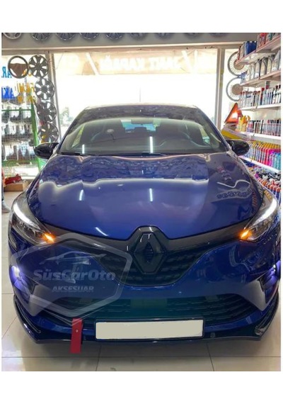 ŞüsCarOto Renault Clio 5 2019 Sonrası Batman Yarasa Ayna Kapağı Piano Black ABS Plastik (00)