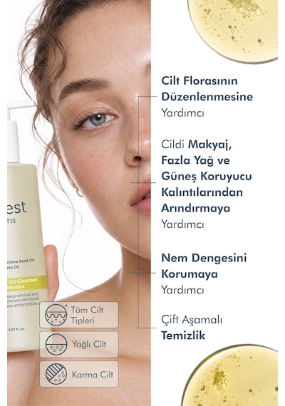 The Purest Solutions Postbiyotik İçerikli Temizleme Yağı 150 ML