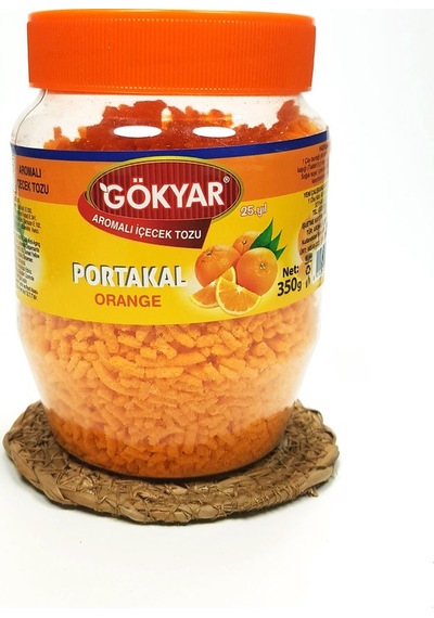 Portakal Aromalı Toz Içecek Oralet 350 Gr 100 G