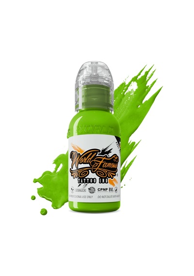 Northern Lights Green - World Famous Ink Dövme Boyası - 1oz/30ml