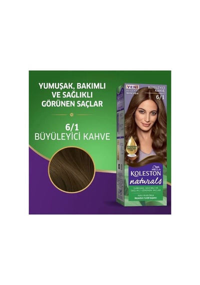Jenerik Naturals Saç Boyası Büyüleyici Kahve 6/1