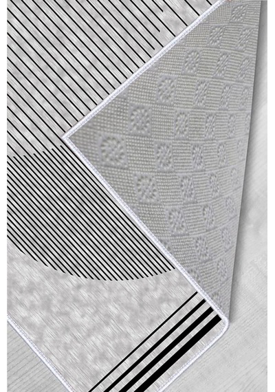 Rovigo Home Dijital Baskı Yıkanabilir Kaymaz Taban Salon Halısı RVG0053-SD1161 Çok Renkli