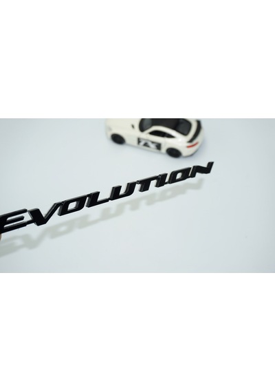 Dk Tuning Lancer Evolution Siyah Bagaj Yazı Logo Mitsubishi İle U