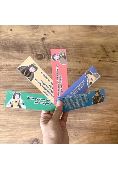 5 Adet Prens Kitap Ayracı 155x45 Mm