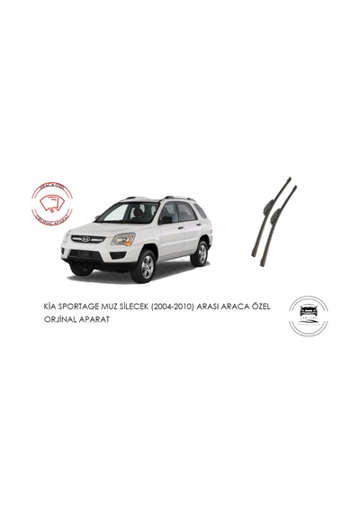 Kia Sportage Muz Silecek (2004-2010) Arası Araca Özel  Apa
