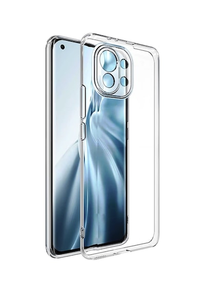 Nihcase Xiaomi Mi 11 Lite Kılıf Süper Tpu Jelly Transparan Silikon