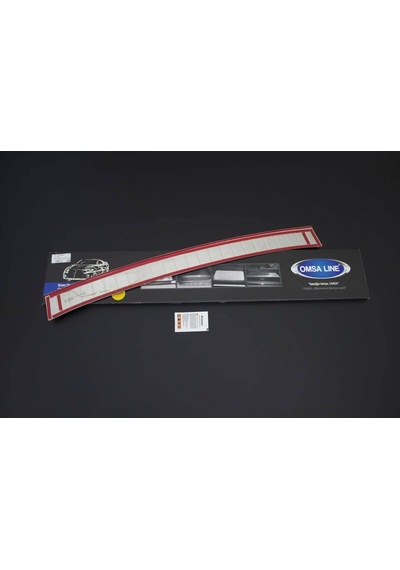 Omsa Bmw X1 Krom Arka Tampon Eşiği Taşlı 2012-2015 Arası