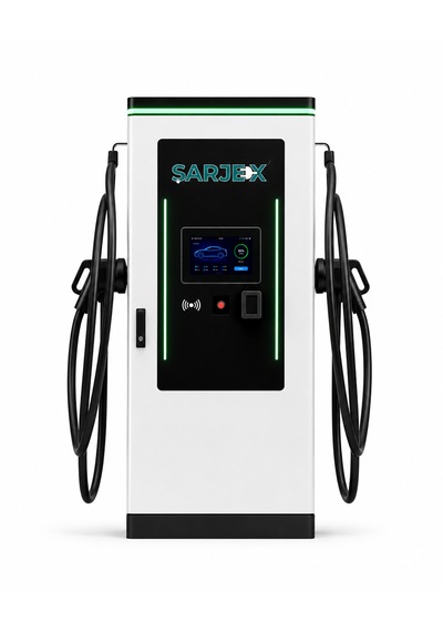 Şarjex 60 Kw Çift Kablolu Dc Elektrikli Araç Hızlı Şarj İstasyonu