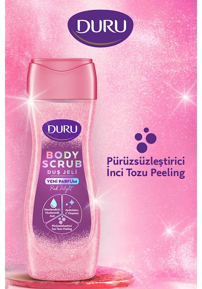 Body Scrub Pink Delight&ıce Light Ice Light Duş Jeli 4x450ML Diğer