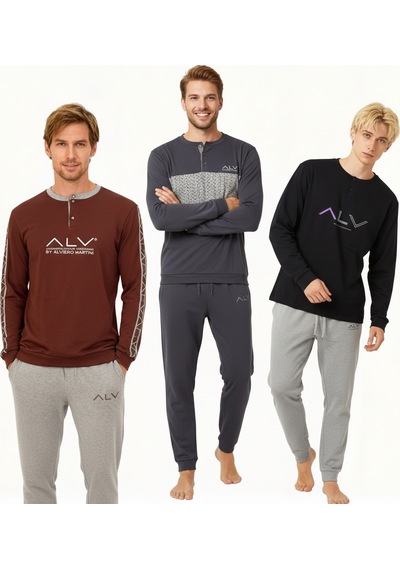 Bonbon Erkek Pamuklu Bohçalık Ve Çeyizlik 3 Adet 2'li Pijama Takımı Bb2235 Çok Renkli