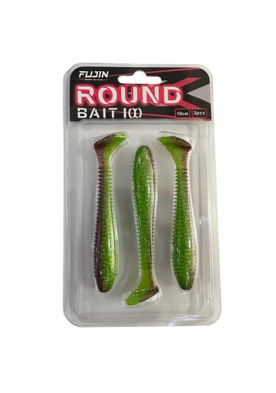 Fujin Round Bait 10cm 7.5gr Silikon Balık 3 Adet Sb027