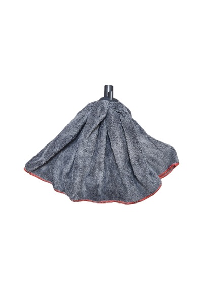 Jumbo Boy Gri Renk Mikrofiber Mop Paspas Yedek Ucu Çizmez Ve Ses Yapmaz Özel Doku