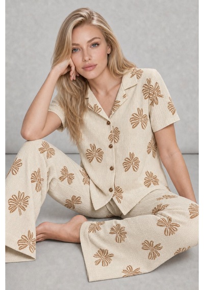 Norcia Sports Kadın Kısa Kol Desenli Ekru Pijama Takımı 4739 Çok Renkli - 929323272 Çok Renkli - 929323272 Çok Renkli Norcia Sports Kadın Kısa Kol Desenli Ekru Pijama Takımı 4739 Çok Renkli - 929323272 Çok Renkli - 929323272 Çok Renkli