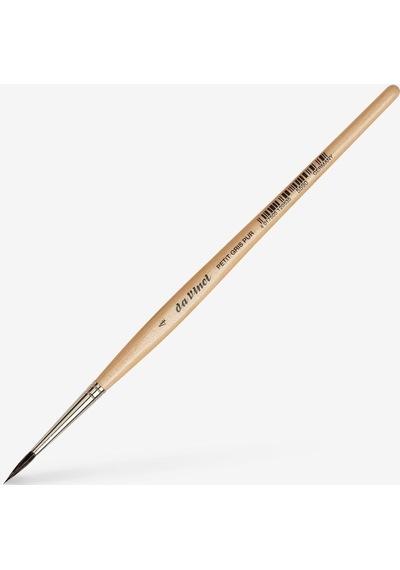 Da Vinci : Petit Gris Mix Yuvarlak Sulu Boya Fırçası : Seri 5590 : No:4