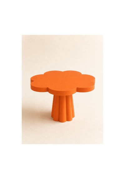 Cupcake Ayaklı Stand 17 Cm Sunum Standı Turuncu
